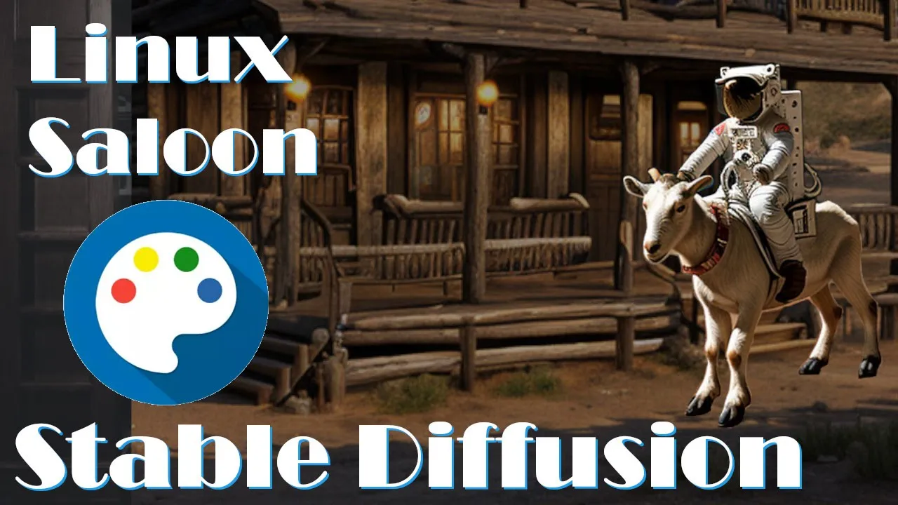 thumbnail for Linux Saloon 85 | AI for all with Stable Diffusion